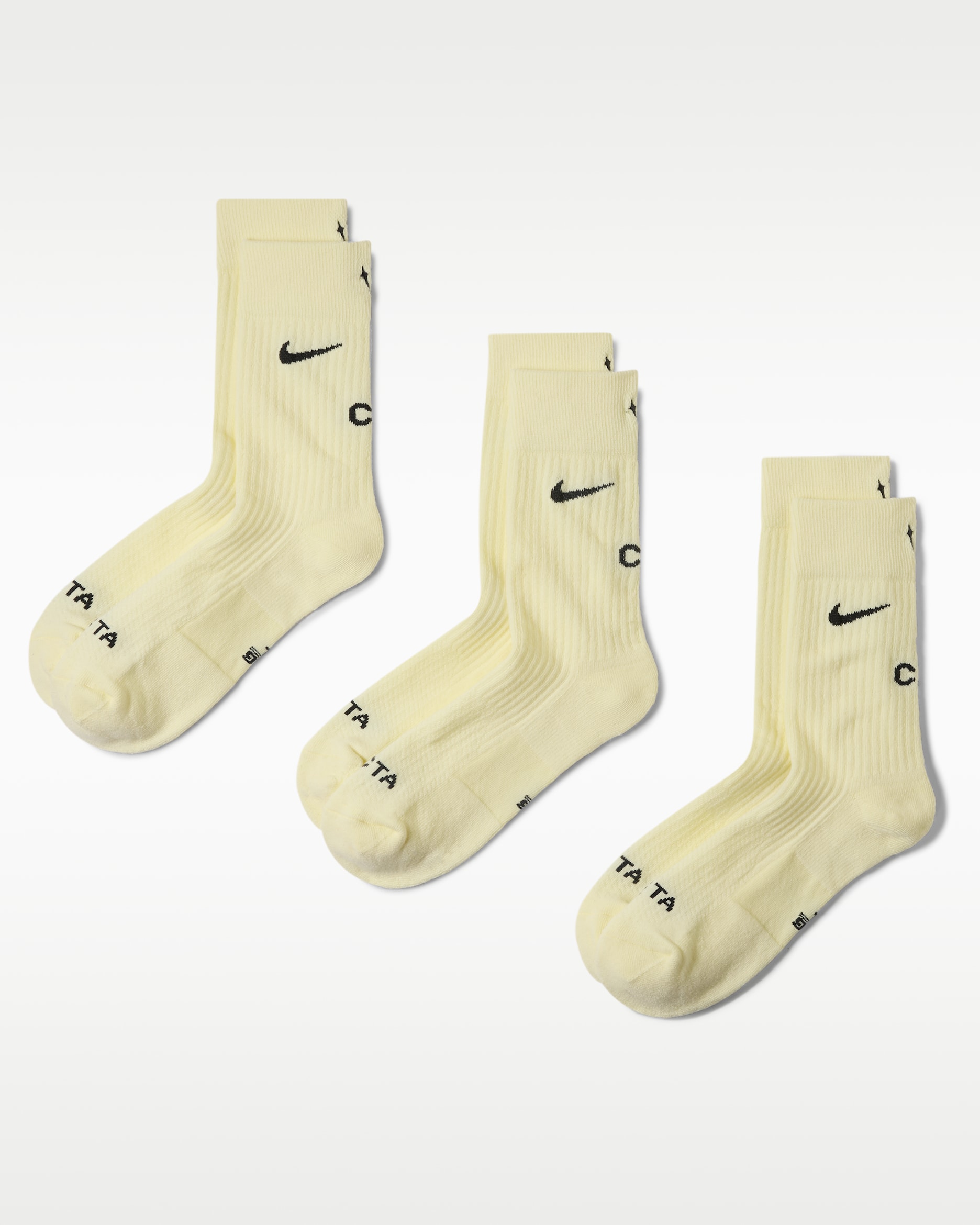 NOCTA Crew Socks 3 Pack. Nike.com